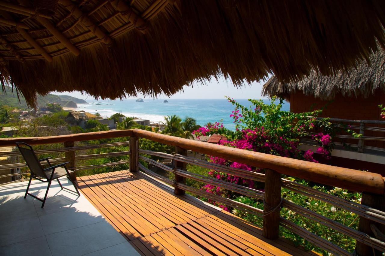 Cabanas Las 3 Marias San Agustinillo Exteriér fotografie